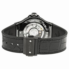 Hublot Big Bang Black Dial Black Ceramic Unisex Watch 365CM1110LR