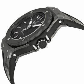 Hublot Big Bang Carbon Fiber Dial Alligator Unisex Watch 365CM1770LR