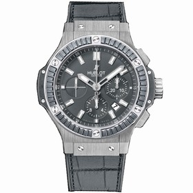 Hublot Big Bang Earl Gray Gummy Alligator Strap Men's Automatic Watch 301ST5020GR1912