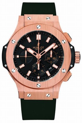 Hublot Big Bang Evolution Gold Black Dial Chronograph Men's Watch 301PX1180GR1104