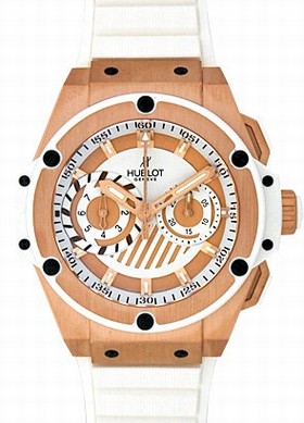 Hublot Big Bang King Power Foudryante White and Rose Gold Men's Watch 715.OE.2118.RW
