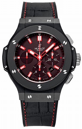 Hublot Big Bang Red Magic Black Dial Automatic Men's Watch 301CI1123GR