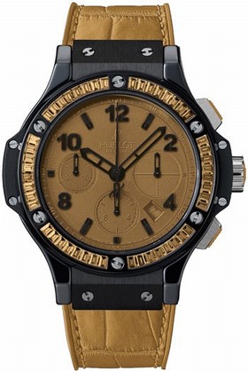 Hublot Big Bang Tutti Frutti Tan Dial Chronograph Unisex Watch 341CA5390LR1918
