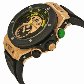 Hublot Big Bang Unico Bi-Retrograde FIFA 2014 Black Dial Mens Watch 412OQ1128RX