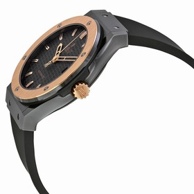 Hublot Ceramic King Gold Black Dial Automatic Men's Watch 511.CO.1780.RX