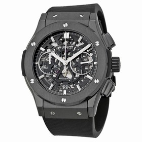 Hublot Classic Fusion Aerofusion Chronograph Automatic Black Magic Skeleton Dial Men's Watch 525.CM.0170.RX