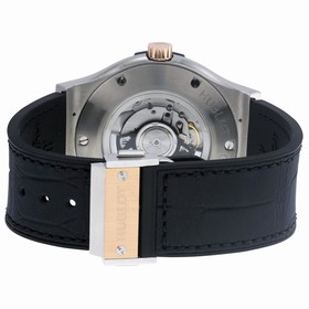 Hublot Classic Fusion Automatic Black Dial Black Leather Men's Watch 511NO1180LR