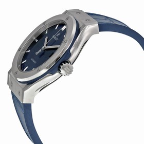 Hublot Classic Fusion Automatic Blue Sunray Dial TitaniumMen's Watch 542.NX.7170.LR