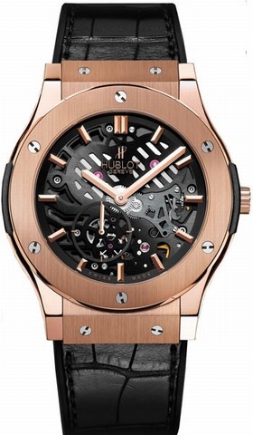 Hublot Classic Fusion Automatic Skeleton Dial Men's Watch 515.OX.0180.LR