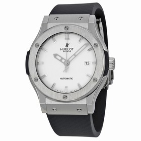 Hublot Classic Fusion Automatic White Dial Rubber Strap Men Watch 542.NX.2610.RX
