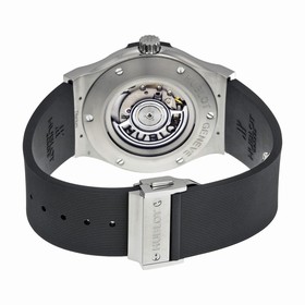 Hublot Classic Fusion Black Dial Black Rubber Men's Watch 511.NX.1170.RX