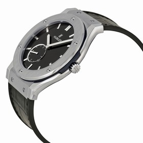 Hublot Classic Fusion Black Dial Titanium Men's Watch 515NX1270LR