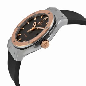 Hublot Classic Fusion Black Dial Zirconium Automatic Men's Watch 542NO1180RX