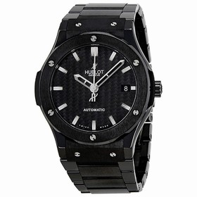 Hublot Classic Fusion Carbon Fiber Dial Black Ceramic Men's Watch 511CM1770CM