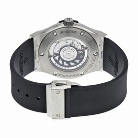 Hublot Classic Fusion Silverstone Dial Zicronium Black Rubber Men's Watch 542.ZX.7070.LR