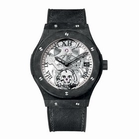 Hublot Classic Fusion Tourbillon Skull Dial Skeleton Automatic Men's Watch 505.UC.0170.VR.SKULL