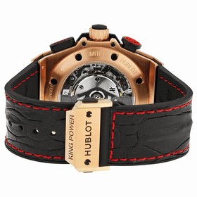 Hublot King Power Automatic Black Dial 18kt Rose Gold Men's Watch 703.OM.6912.HR.FMC12