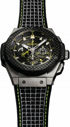 Hublot King Power Chronograph Black Dial Men's Watch 703.NQ.1123.NR.GUG13