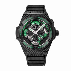 Hublot King Power GMT Chronograph Black Dial Men's Watch 771.QX.1179.RX.CSH13