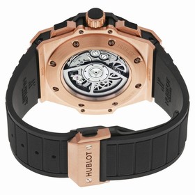 Hublot King Power Unico Black Dial Rose Gold Automatic Men's Watch 701OQ0180RX