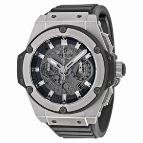 Hublot King Power Unico Skeleton Dial Titanium Men's Watch 701.NX.0170.RX