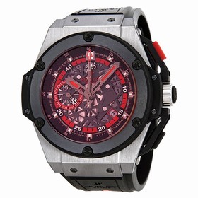 Hublot Uefa Euro Skeleton Black Rubber Men's Watch 716.NM1129.RX.EUR