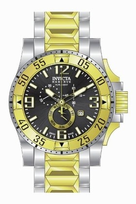 Invicta Excursion Chronograph Brown Dial Two-tone Men's Watch 15332
