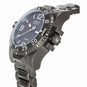 Invicta Excursion Reserve Black Dial Black Ion-plated Men's Watch 6250