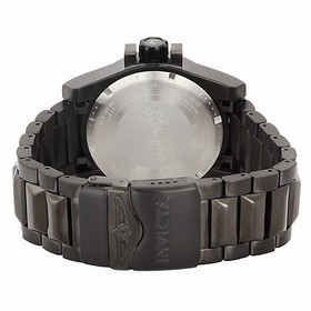 Invicta Excursion Reserve Black Dial Black Ion-plated Men's Watch 6250
