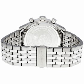 Invicta II Silver Dial Stainless Steel Multifunction Men's Watch 0366
