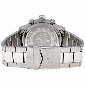 Invicta II Sport Black Dial Stainless Steel Men's Watch 1203-3BB