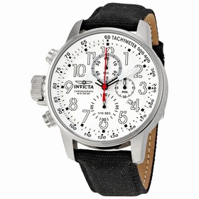 Invicta Lefty Force Chronograph White Dial Stainless Steel Men's Watch 1514
