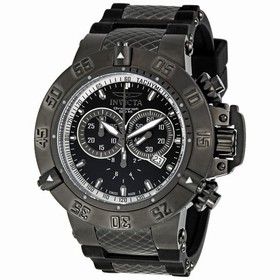 Invicta Men's Subaqua Sport Black Ion-plated Chronograph Watch 5508