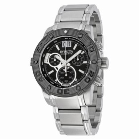 Invicta Ocean Reef Reserve Black Dial Stainless Steel Men's Watch 10591