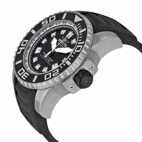 Invicta Pro Diver Black Dial Black Polyurethane Men's Watch 14660