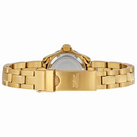 Invicta Pro Diver Light Champagne Dial Gold Ion-plated Ladies Watch 14126