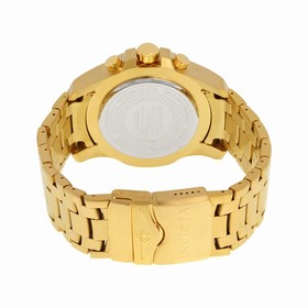 Invicta Pro Diver Multi-Function Blue Dial Yellow Gold-plated Men's Watch 19228