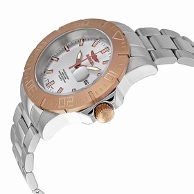 Invicta Pro Diver Silver-tone Sunray Dial Stainless Steel Men's Watch 14049