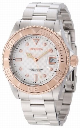 Invicta Pro Diver White Dial Stainless Steel Automatic Men's Watch 12837