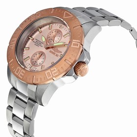 Invicta Rose Dial Stainless Steel Men's Watch 14347