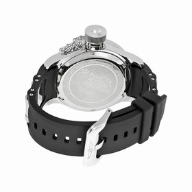 Invicta Russian Diver Black Carbon Fiber Dial Black Polyurethane Men's Watch 17944