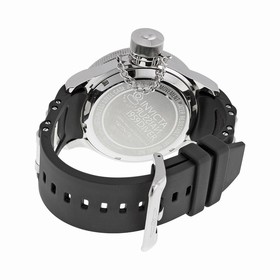 Invicta Russian Diver Blue Glass Fiber Dial Black Polyurethane Men's Watch 17945