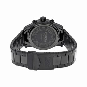 Invicta Signature II Chronograph Black Dial Black PVD Steel Men's Watch 7352