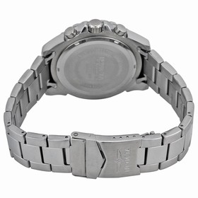 Invicta Signature II Chronograph Silver-tone and Black Dial Stainless Steel Men's Watch 7388