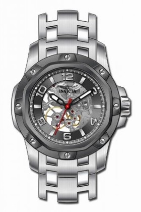 Invicta Specialty Grey Skeleton Stainless Steel Men's Watch 16125