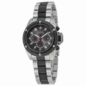 Invicta Specialty Multi-Function Charcoal Dial Two-tone Men's Watch 17059
