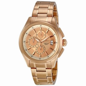 Invicta Specialty Quartz Chronograph Rose Gold-tone Men's Watch 1485