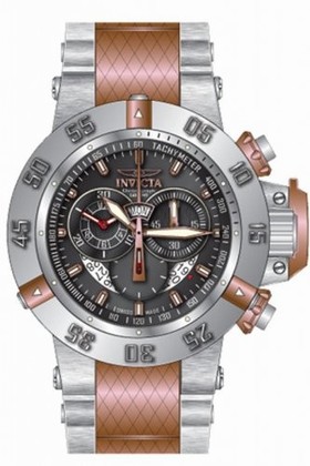 Invicta Subaqua Chronograph Black Dial Two-tone Men's Watch 80505