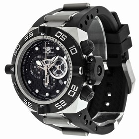 Invicta Subaqua Noma IV Black Dial Chronograph Stainless Steel Men's Watch 6564