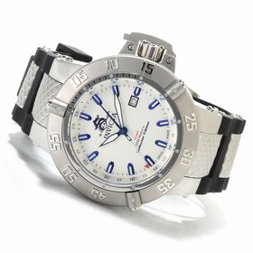Invicta Subaqua Silver Dial Polyurethane Quartz Men's Watch 13920